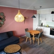 Ansicht Gästewohnung Wohn- und Essbereich mit Küche